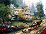 Sunday at Apple Hill by Thomas Kinkade